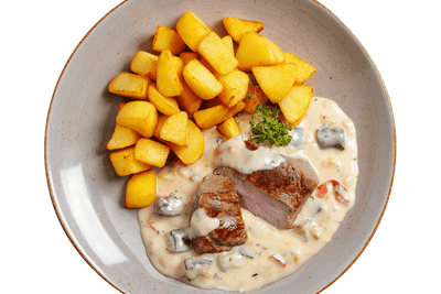 Gebratenes Lammhüftsteak - HOFMANNs