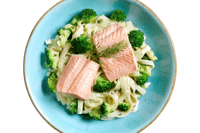 Bandnudeln mit Wildlachs - HOFMANNs