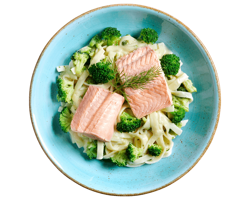 Bandnudeln mit Wildlachs - HOFMANNs