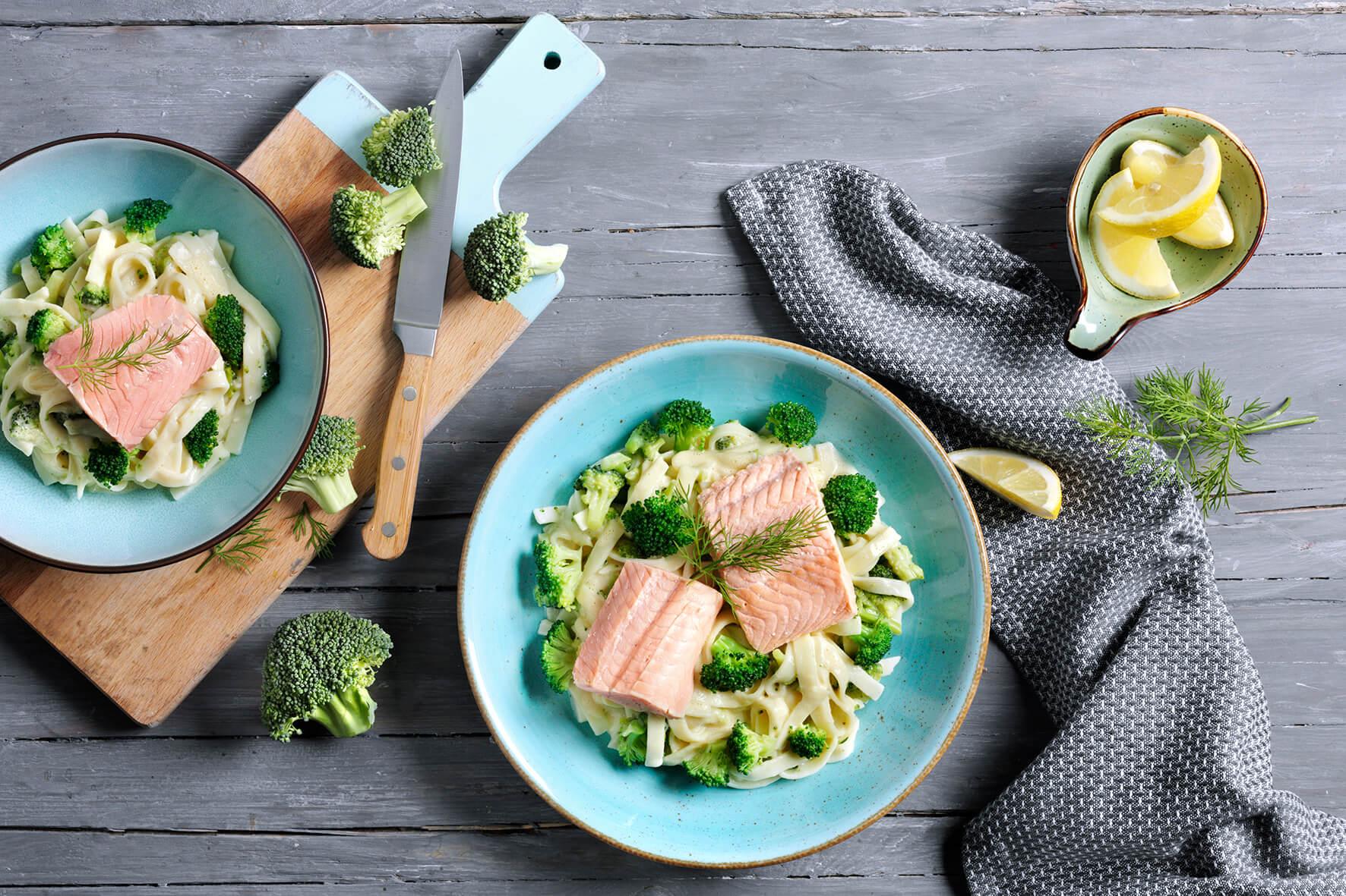 Bandnudeln mit Wildlachs - HOFMANNs