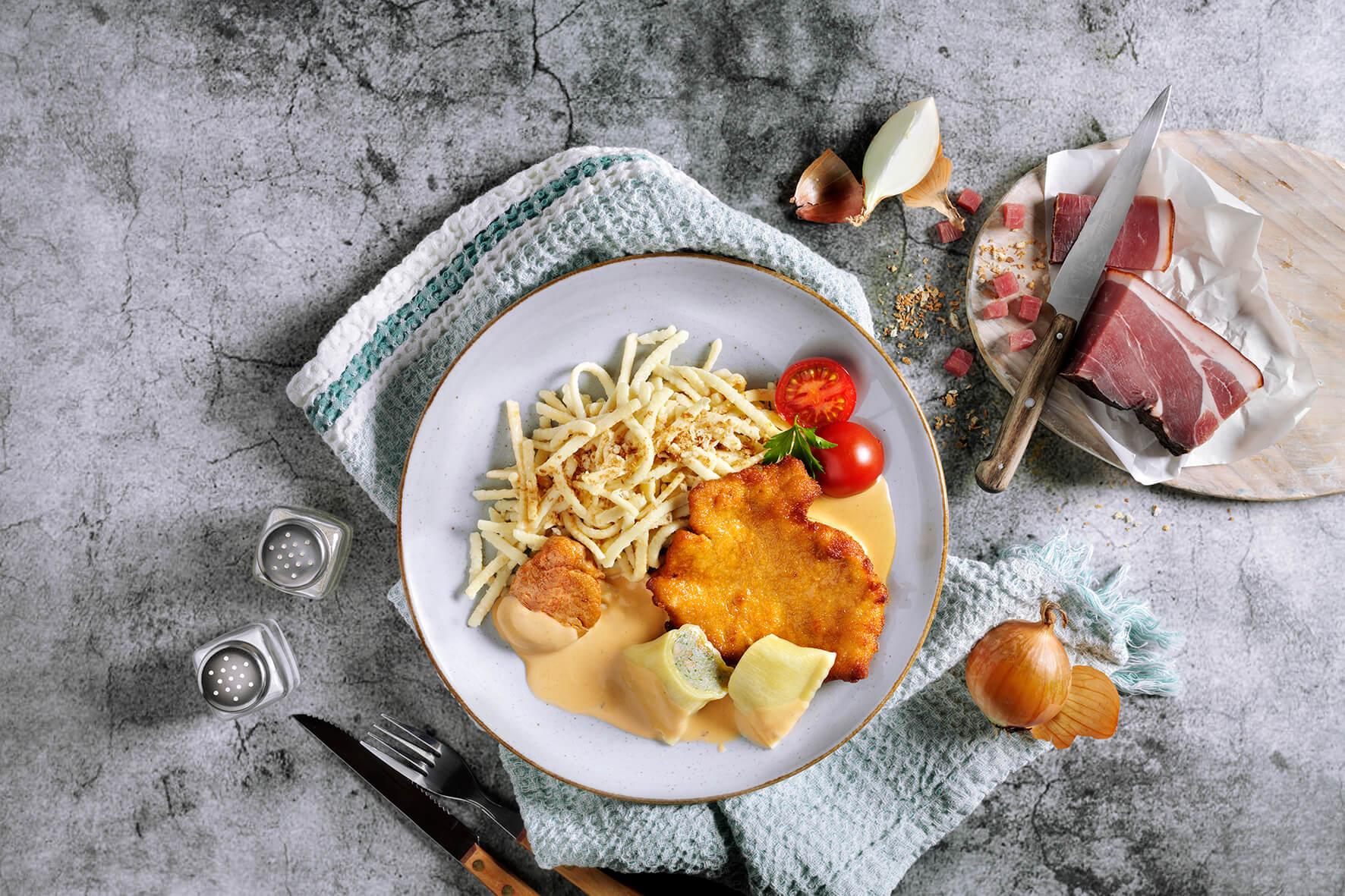 Schnitzel-Box + "Schwäbische Spezialitäten" - HOFMANNs